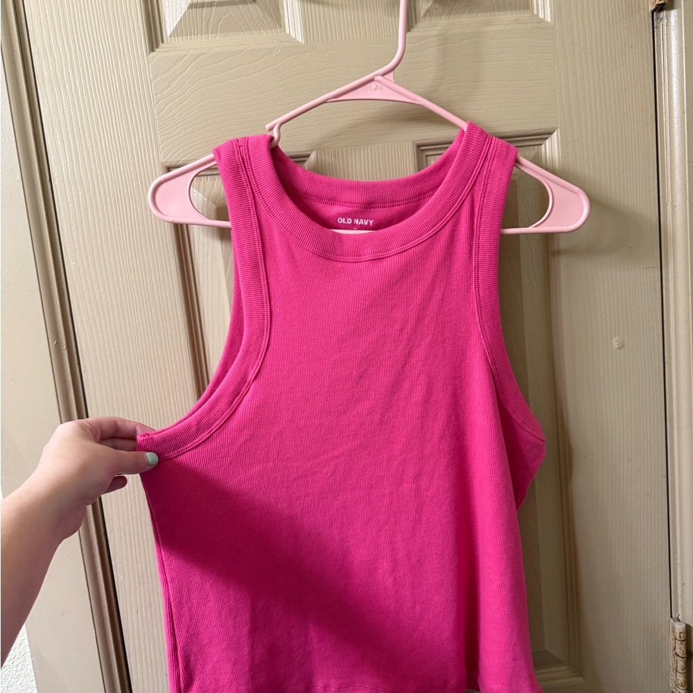 Old Navy Fuchsia Women's Tank Top